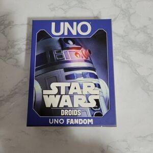 Star Wars UNO Fandom Droids Card Game. NEW